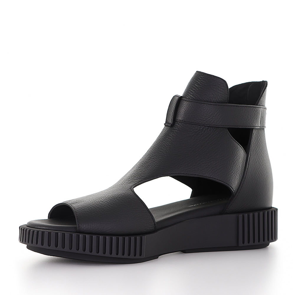 DJANGO & JULIETTE IPPO BLACK - Women Sandals - Collective Shoes 