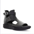 Load image into Gallery viewer, DJANGO & JULIETTE IPPO BLACK - Women Sandals - Collective Shoes 
