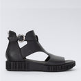 Load image into Gallery viewer, DJANGO & JULIETTE IPPO BLACK - Women Sandals - Collective Shoes 
