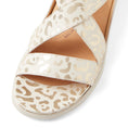 Load image into Gallery viewer, ZIERA ISSY BEIGE GOLD - Women Sandals - Collective Shoes 
