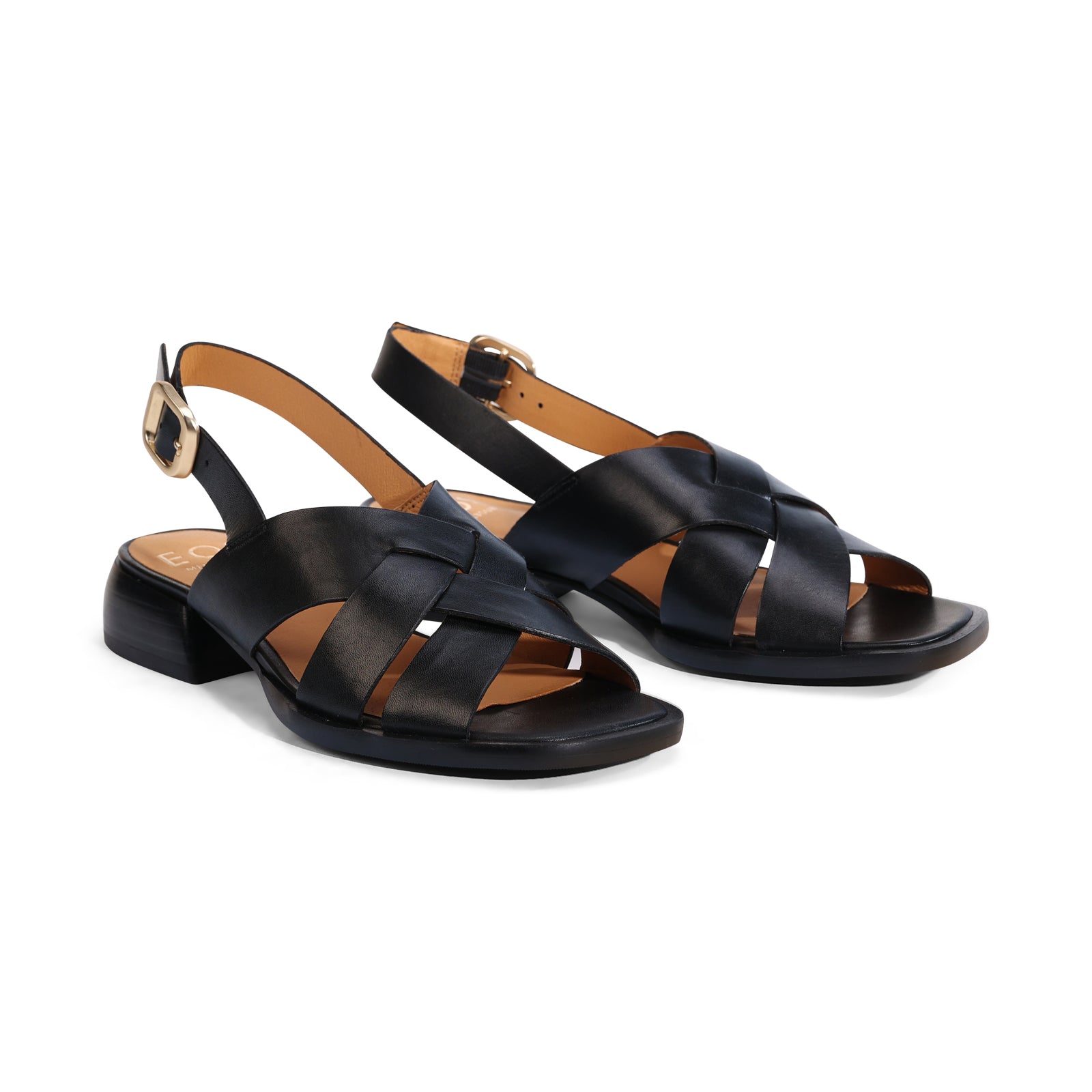 EOS IKARI BLACK - Women Sandals - Collective Shoes 