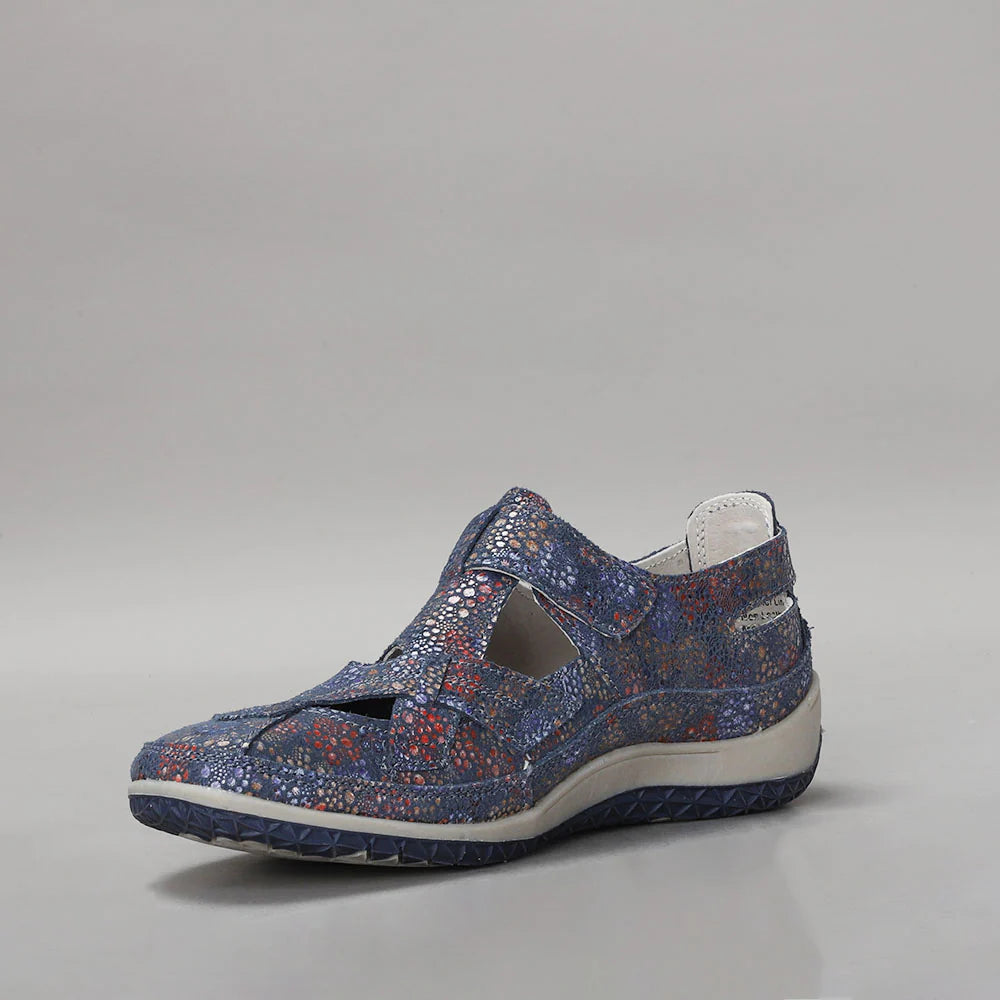 CC RESORTS JACKIE INDIGO FLORAL - Women Casuals - Collective Shoes 