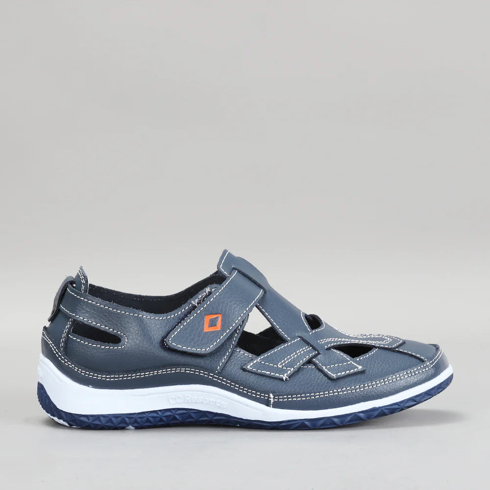CC RESORTS JACKIE NAVY - Women Casuals - Collective Shoes 