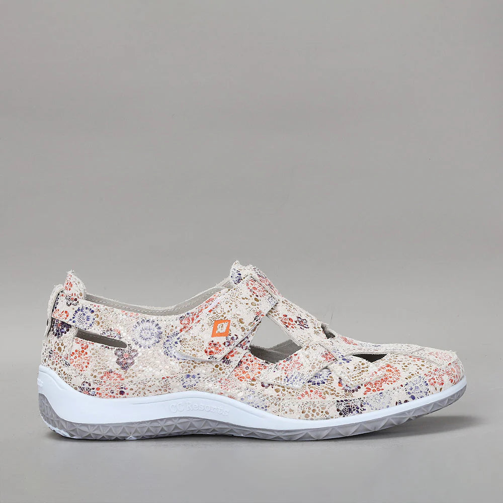 CC RESORTS JACKIE STONE FLORAL - Women Casuals - Collective Shoes 