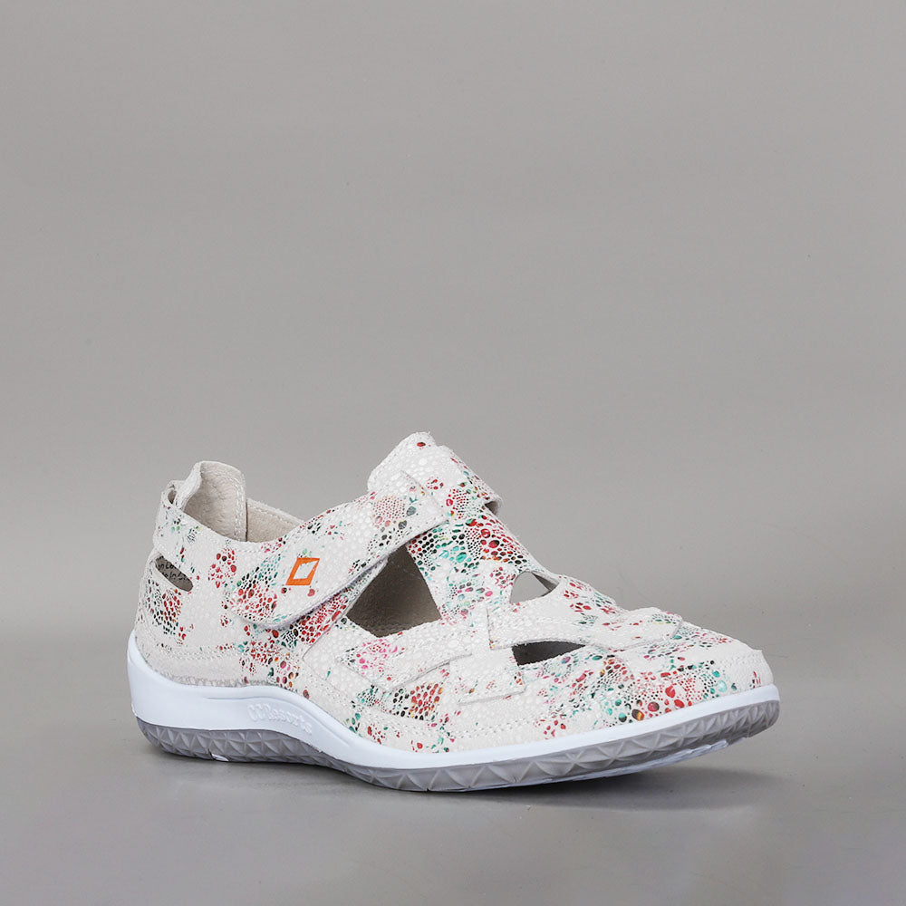 CC RESORTS JACKIE WHITE GREEN FLORAL - Women Casuals - Collective Shoes 