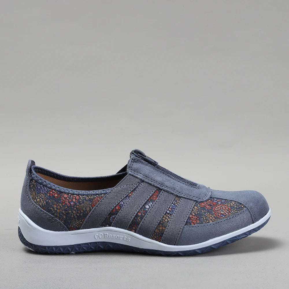 CC RESORTS JADA INDIGO FLOWER - Women Casuals - Collective Shoes 