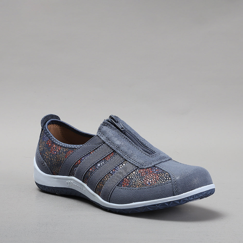 CC RESORTS JADA INDIGO FLOWER - Women Casuals - Collective Shoes 