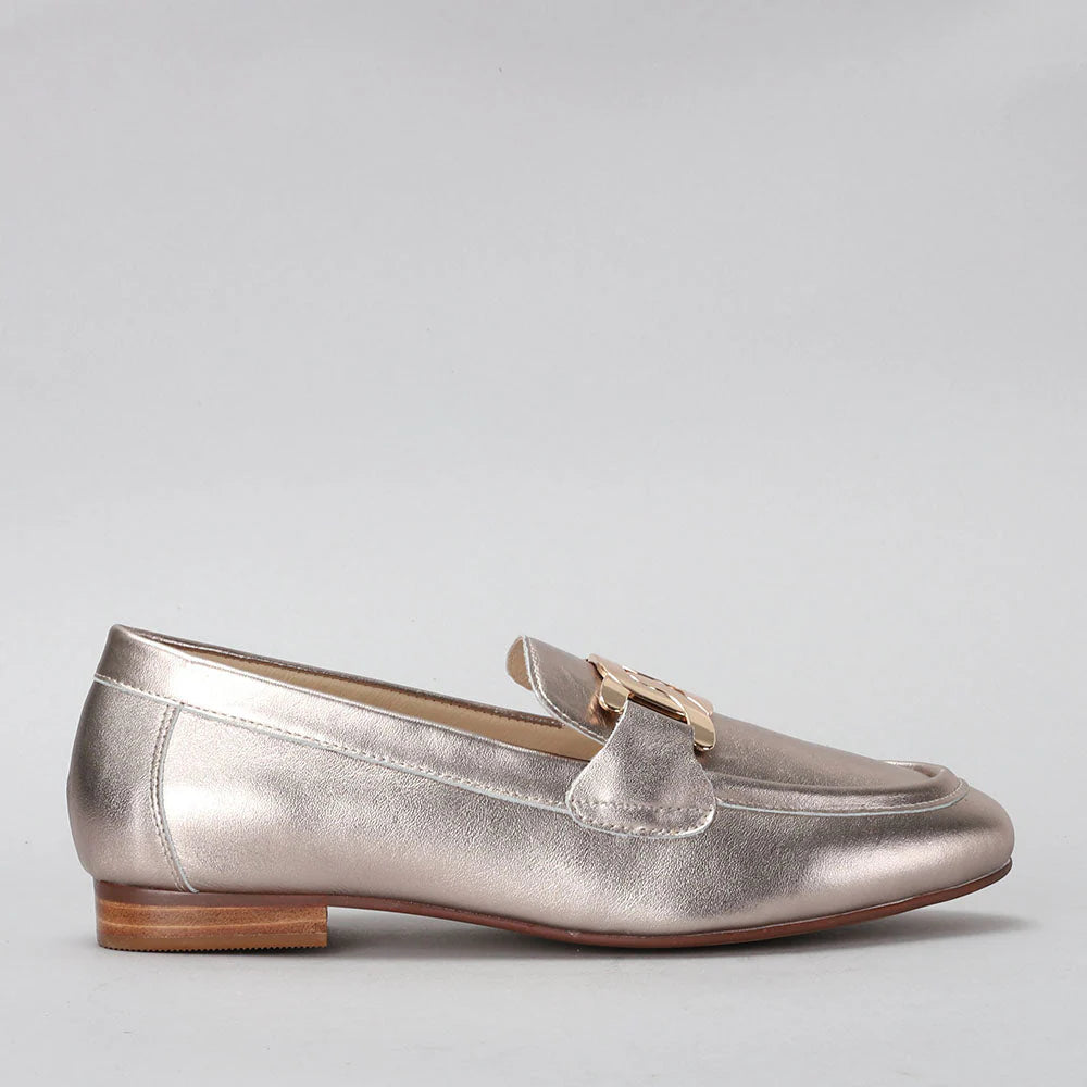 NAKED ARCHES JAP CHAMPAGNE - Women Loafers - Collective Shoes 
