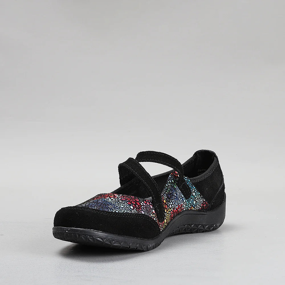 CC RESORTS JASMYN BLACK FLORAL - Women Casuals - Collective Shoes 