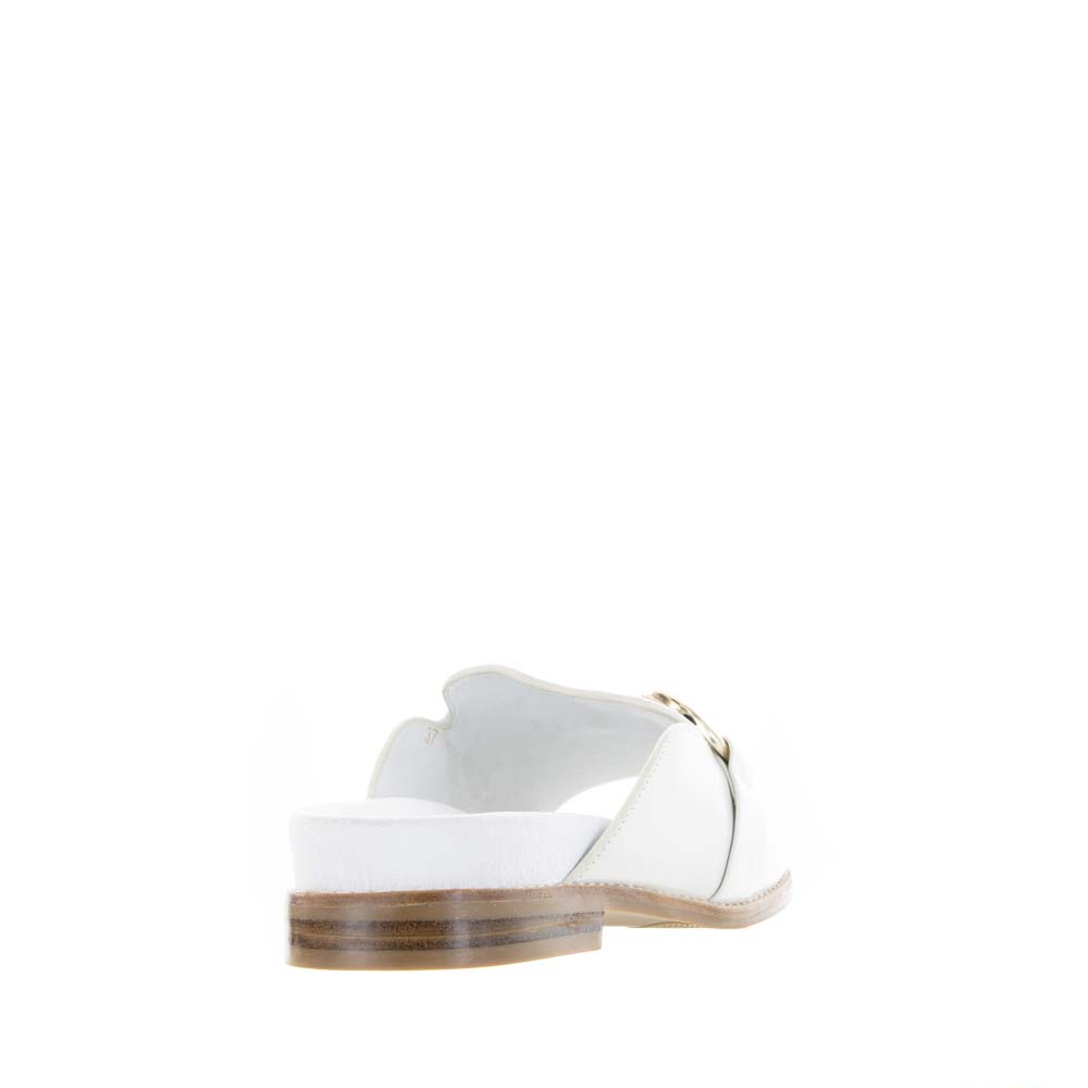 ZIERA JEKKELA WHITE - Women Slip-ons - Collective Shoes 
