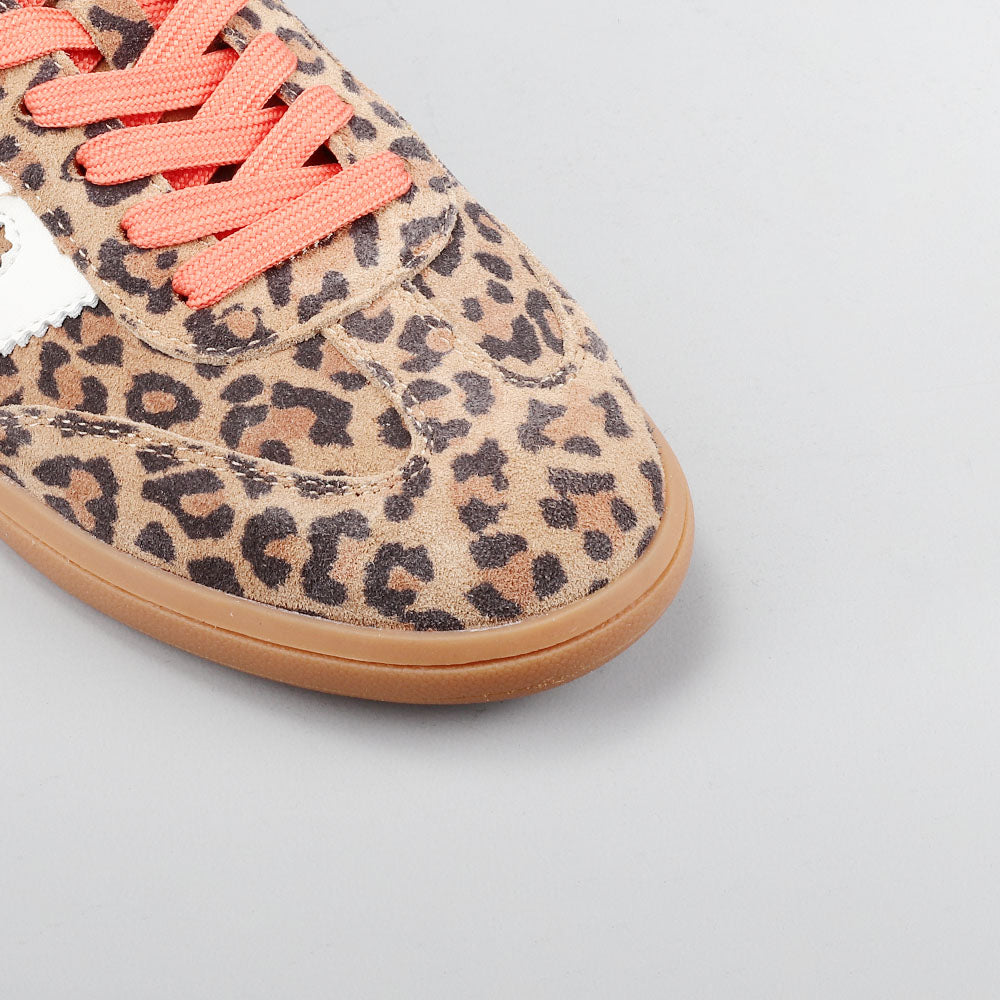 LE SANSA JUNO LEOPARD PRINT ORANGE