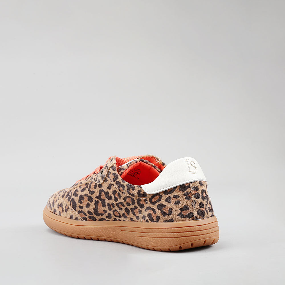 LE SANSA JUNO LEOPARD PRINT ORANGE
