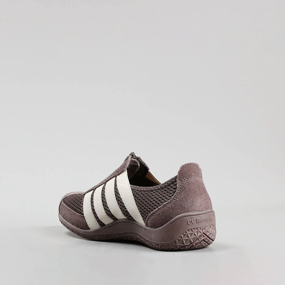 CC RESORTS JADA DK TAUPE/CREAM - Women Casuals - Collective Shoes 
