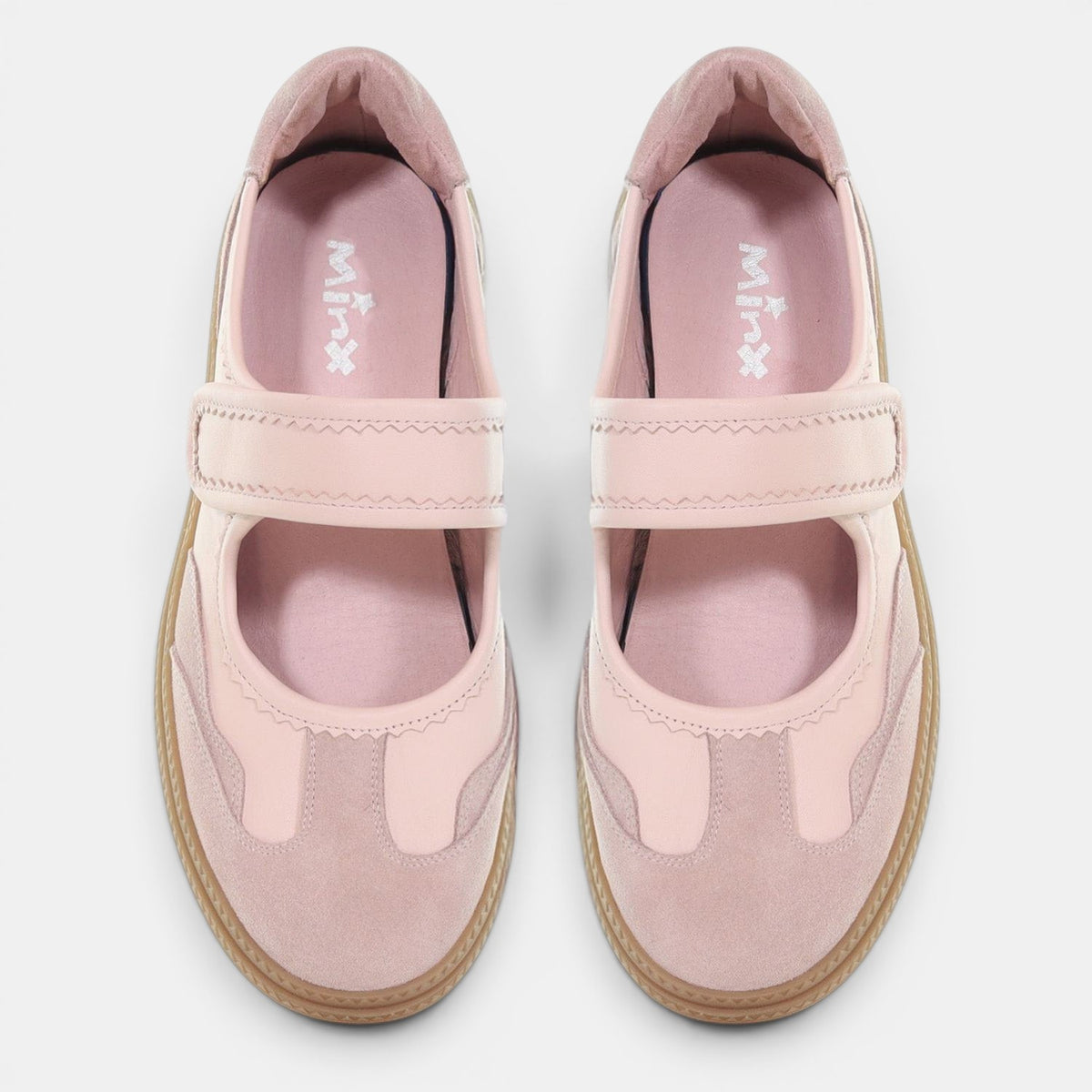 MINX JAZZY GIRL BLUSH/PINK - Women Flats - Collective Shoes 