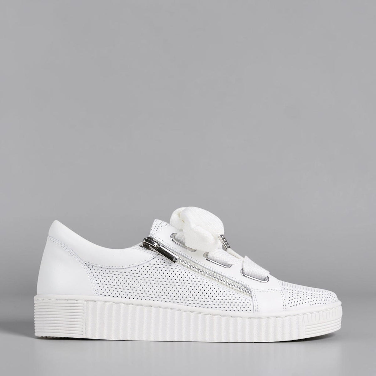 EOS JOVI WHITE PERF - Women Sneakers - Collective Shoes 