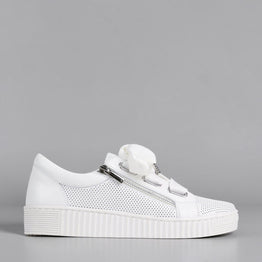 EOS JOVI WHITE PERF - Women Sneakers - Collective Shoes 