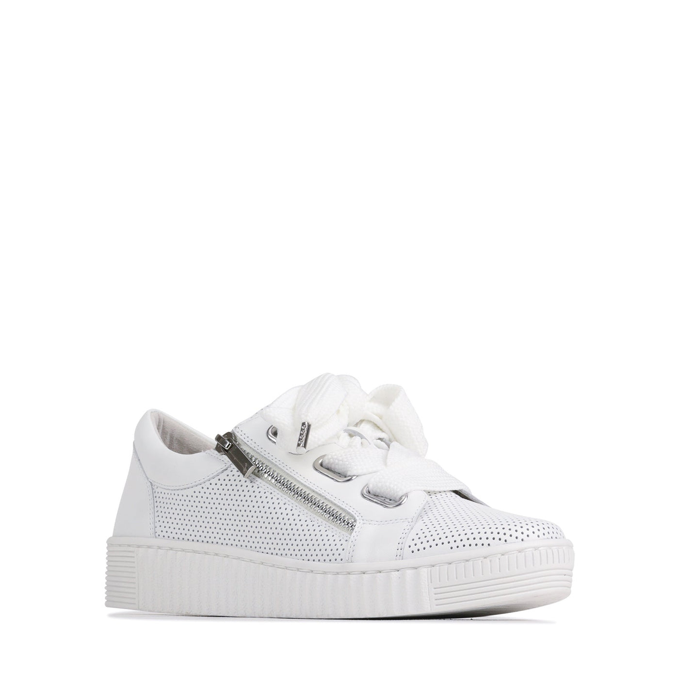 EOS JOVI WHITE PERF - Women Sneakers - Collective Shoes 