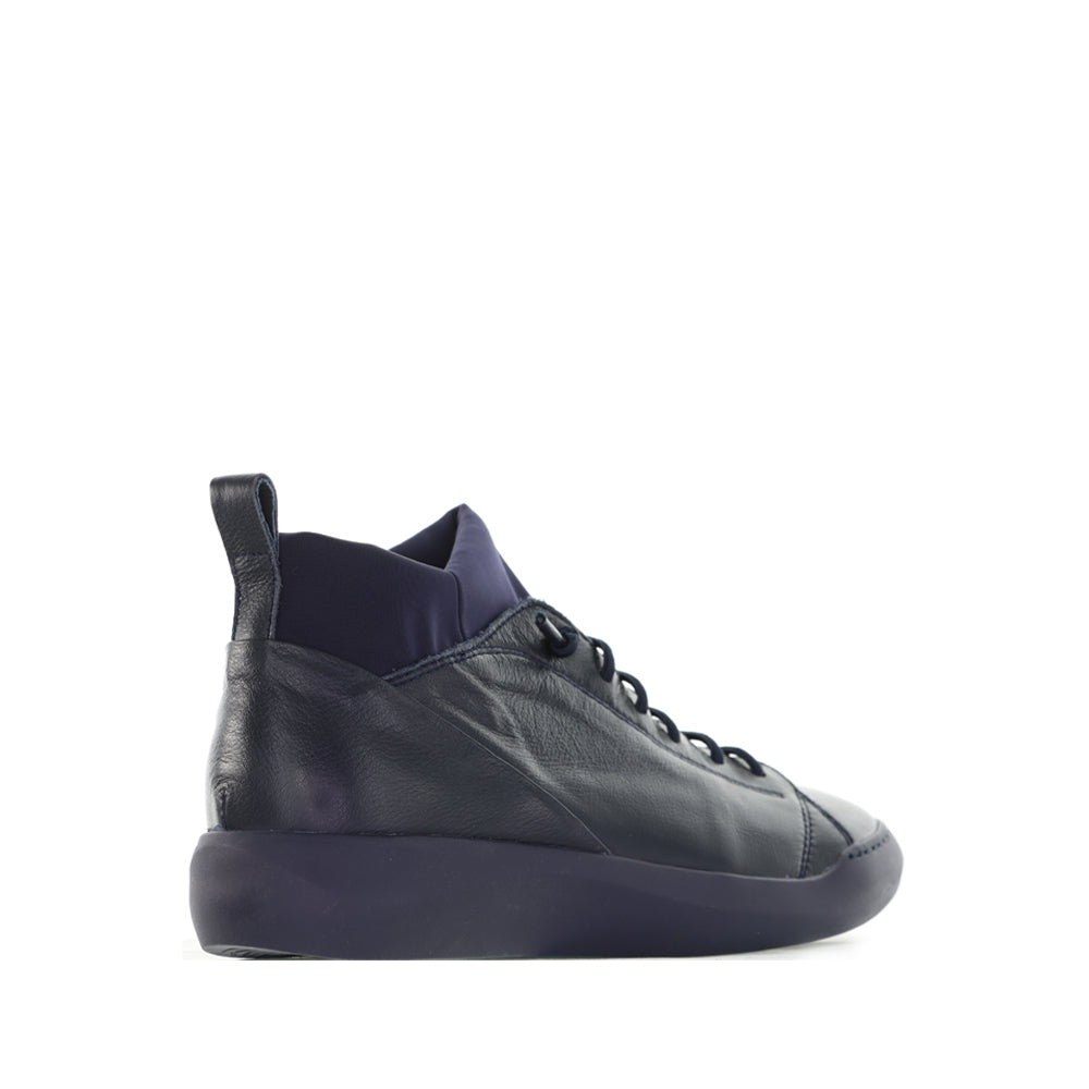 DJANGO & JULIETTE KAPLOCK NAVY - Women Boots - Collective Shoes 