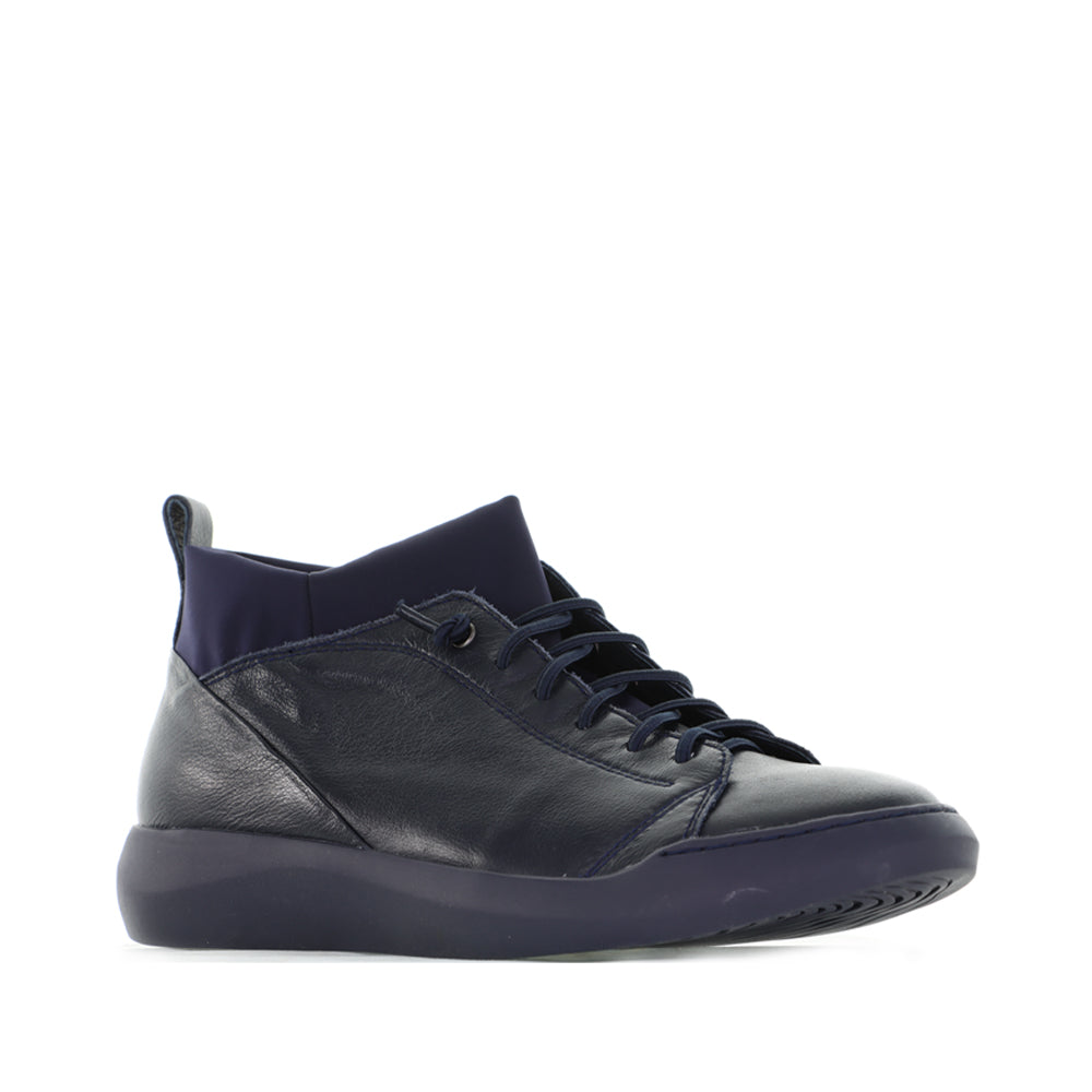 DJANGO & JULIETTE KAPLOCK NAVY - Women Boots - Collective Shoes 