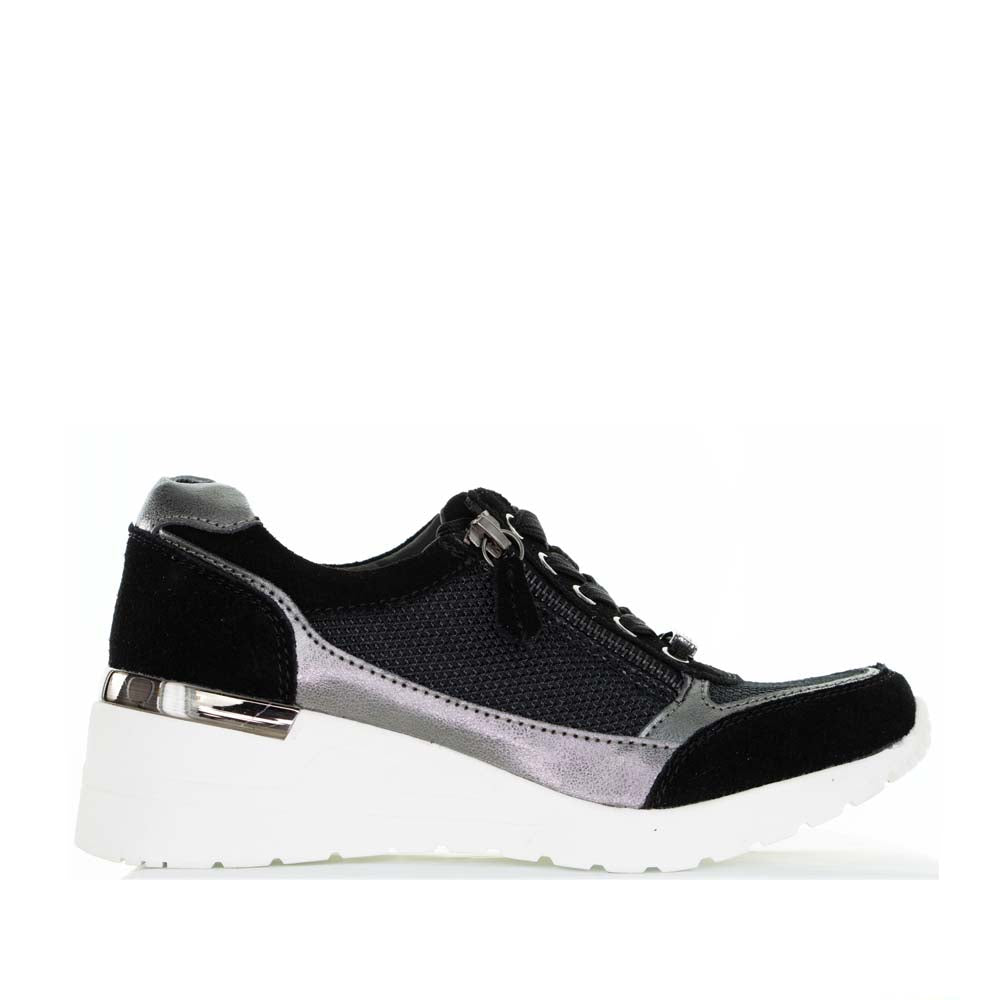 LESANSA KASPER BLACK - Women sneakers - Collective Shoes 