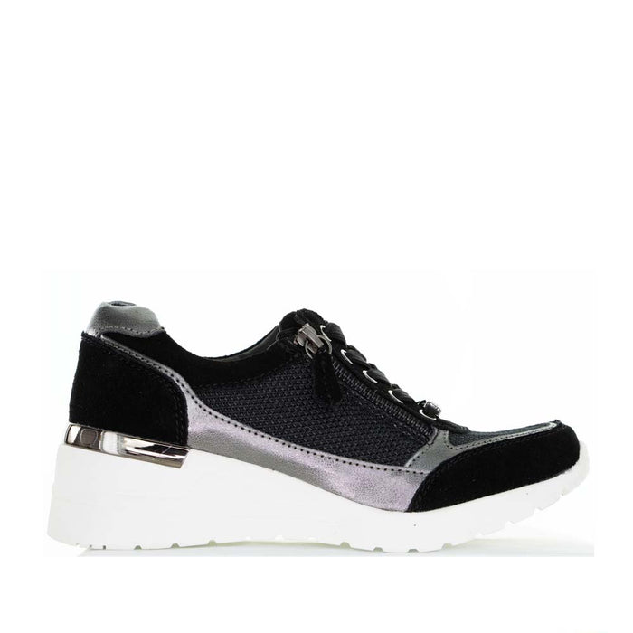 LESANSA KASPER BLACK - Women sneakers - Collective Shoes 