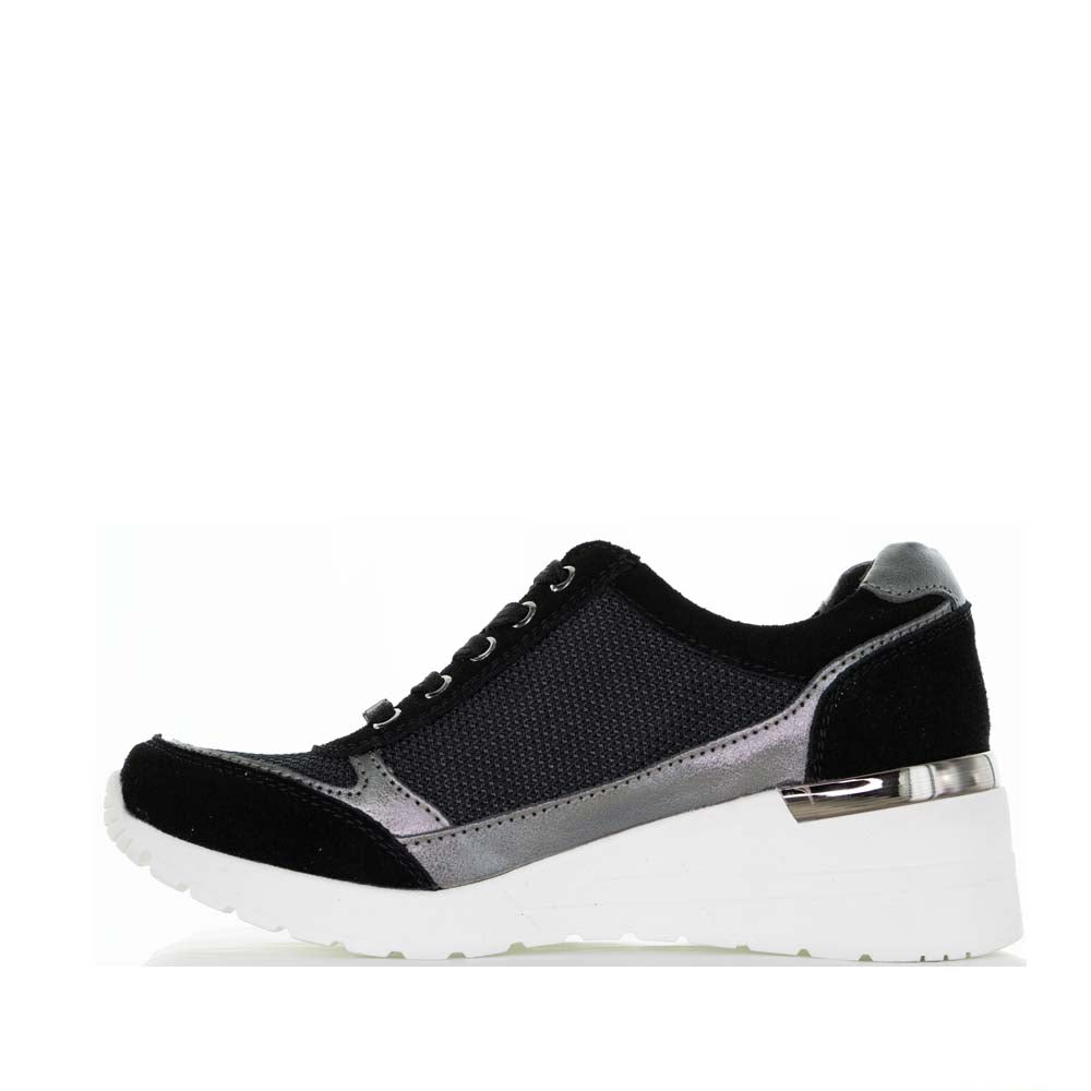 LESANSA KASPER BLACK - Women sneakers - Collective Shoes 