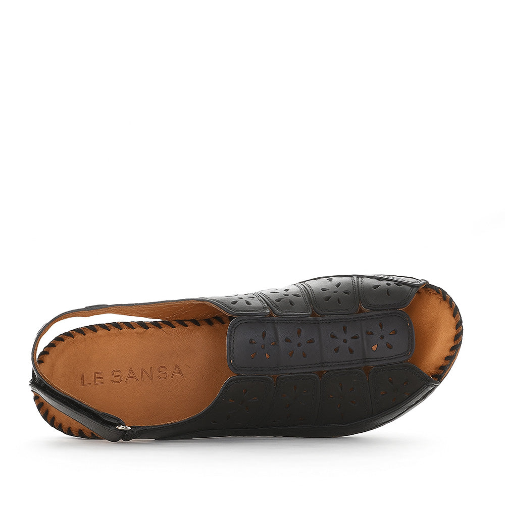 LE SANSA KIRRA BLACK - Women Sandals - Collective Shoes 