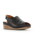 Load image into Gallery viewer, LE SANSA KIRRA BLACK - Women Sandals - Collective Shoes 
