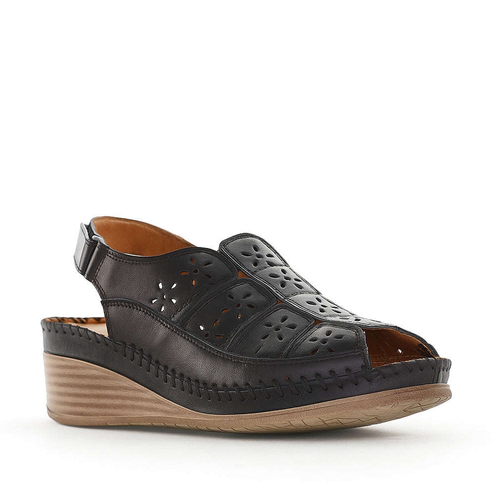 LE SANSA KIRRA BLACK - Women Sandals - Collective Shoes 