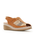 Load image into Gallery viewer, LE SANSA KIRRA TAN MULTI - Women Sandals - Collective Shoes 
