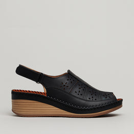 LE SANSA KIRRA BLACK - Women Sandals - Collective Shoes 