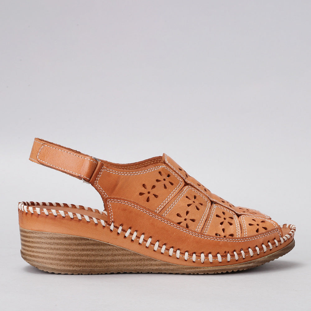 LE SANSA KIRRA TAN - Women Sandals - Collective Shoes 