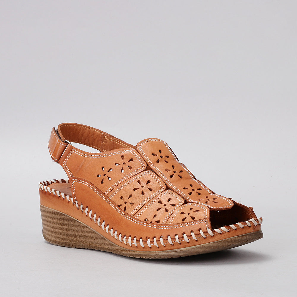 LE SANSA KIRRA TAN - Women Sandals - Collective Shoes 