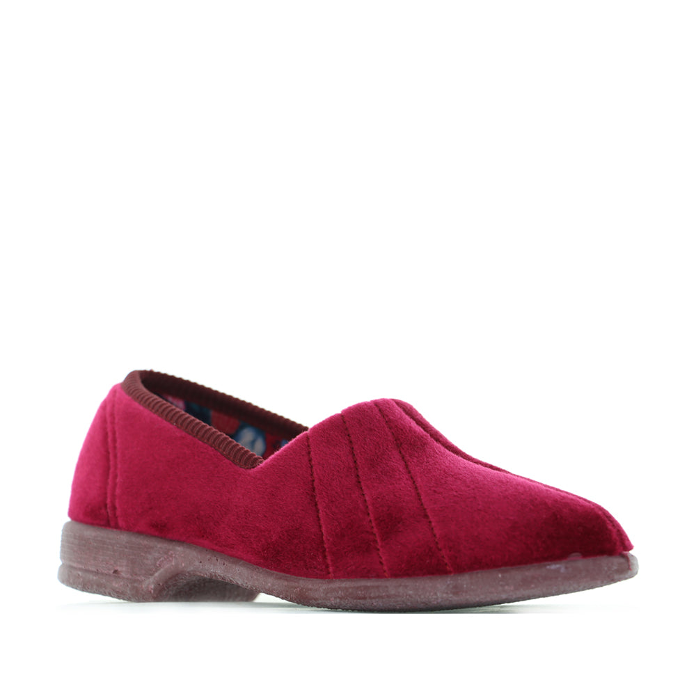 EUROFLEX KOALA BURGUNDY - Women Slip On - Collective Shoes 