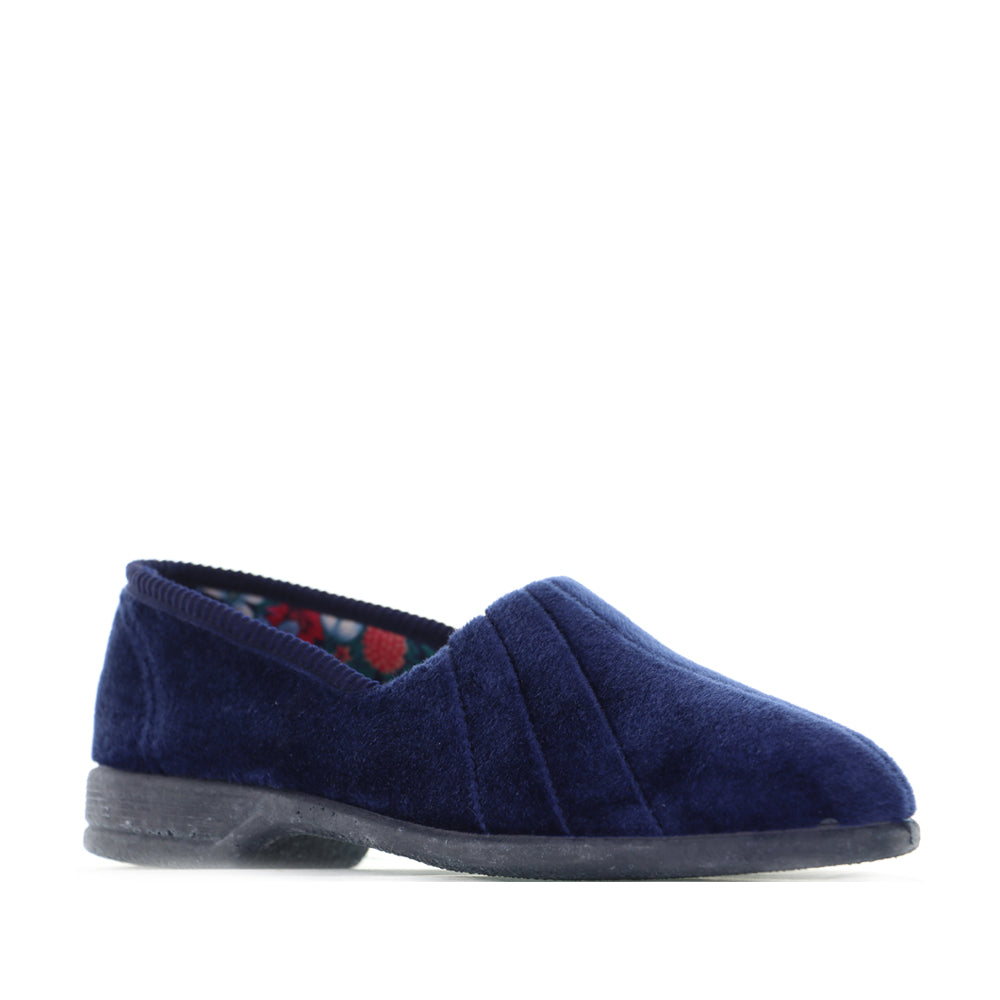 EUROFLEX KOALA NAVY - Women Slip On - Collective Shoes 