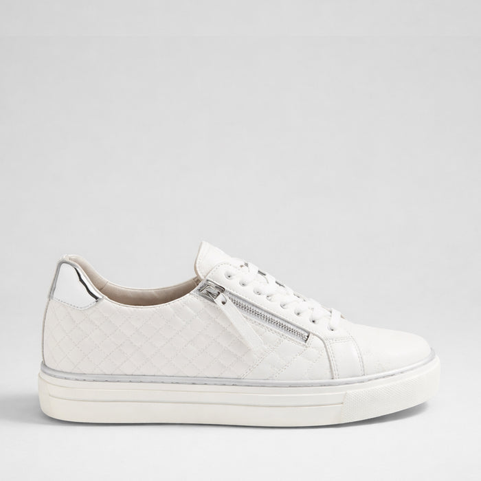 ZIERA KOZIE WHITE SILVER - Women sneakers - Collective Shoes 