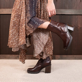 EOS KATT CHESTNUT - Women Boots - Collective Shoes 