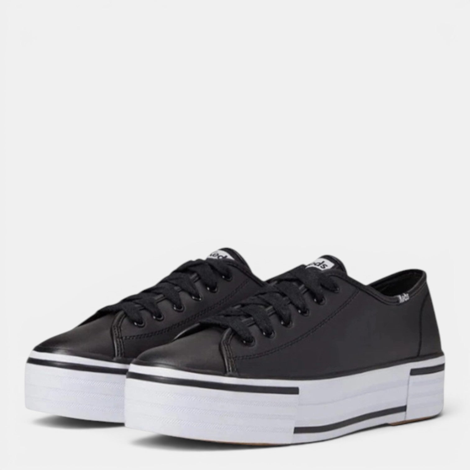 KEDS TRIPLE UP FOXING BLACK