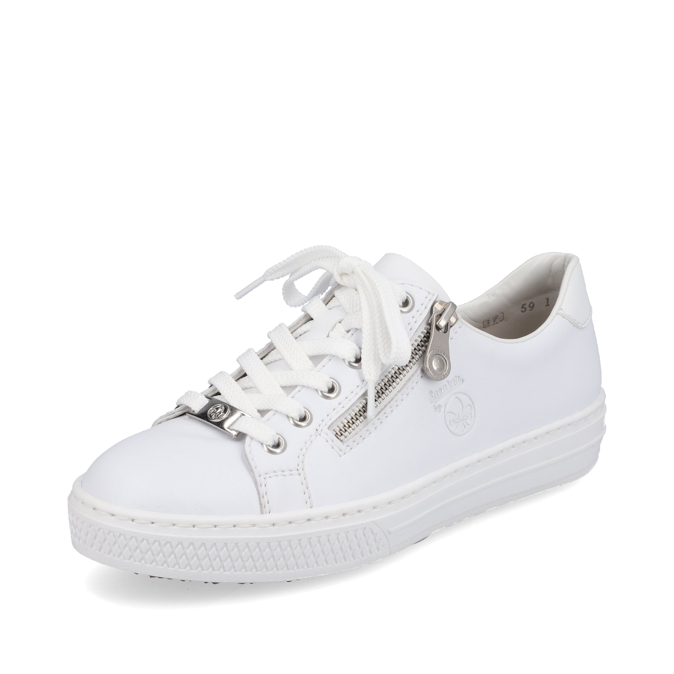 RIEKER L59L1-83 WHITE - Women Sneakers - Collective Shoes 