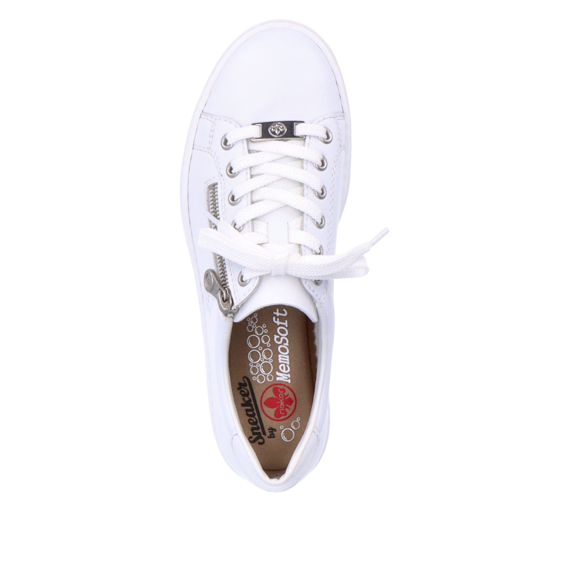 RIEKER L59L1-83 WHITE - Women Sneakers - Collective Shoes 