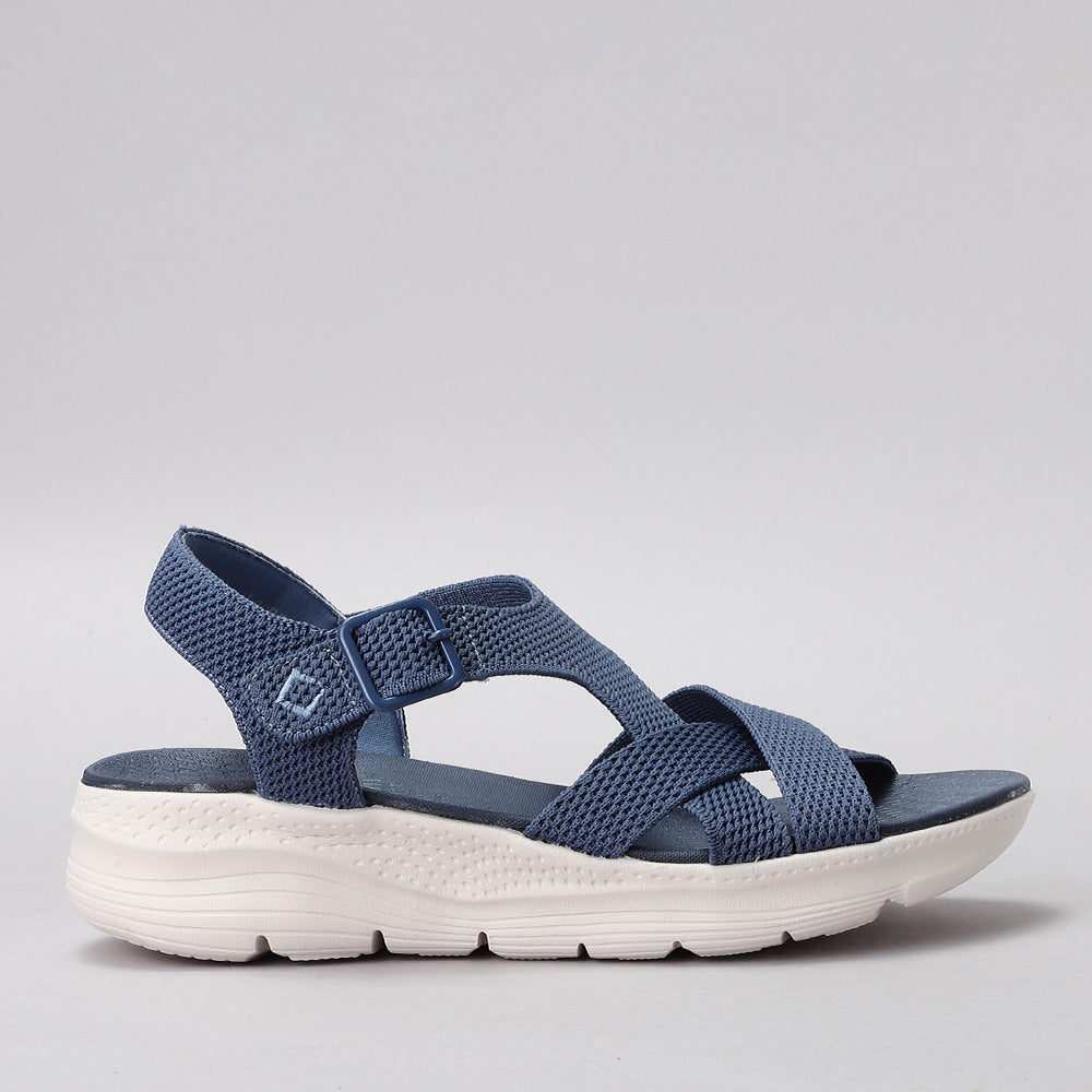CC RESORTS LEONAR DENIM - Women Sandals - Collective Shoes 