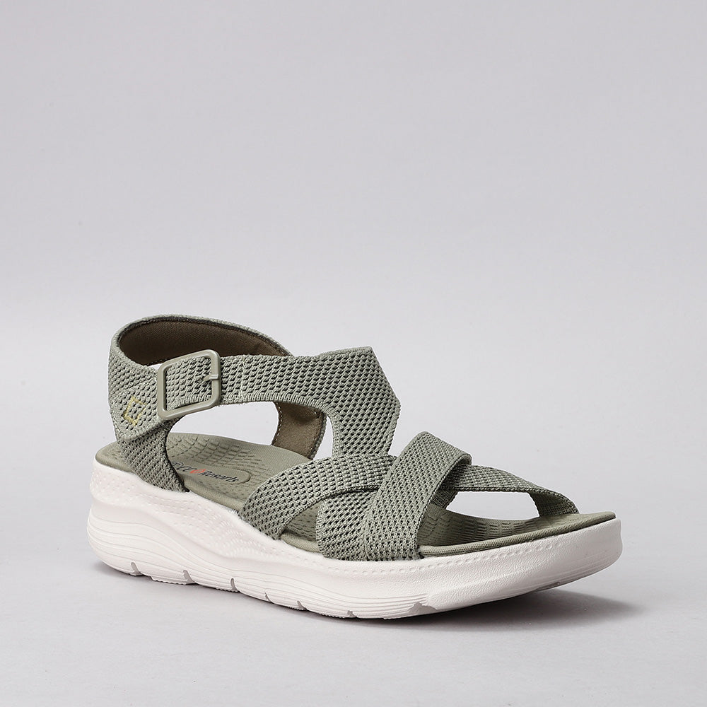 CC RESORTS LEONAR LT KHAKI - Women Sandals - Collective Shoes 