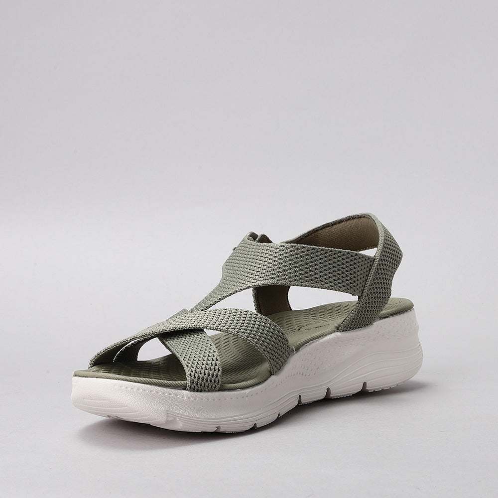 CC RESORTS LEONAR LT KHAKI - Women Sandals - Collective Shoes 