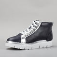 Load image into Gallery viewer, LESANSA BOBBY NAVY SILVER - Women Boots - Collective Shoes 
