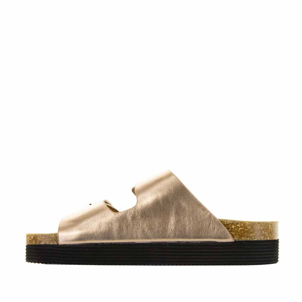 LESANSA DUKE ROSE GOLD - Women Flats - Collective Shoes 