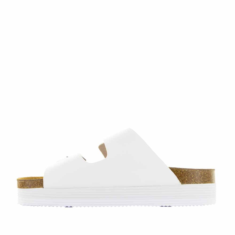 LESANSA DUKE WHITE - Women Flats - Collective Shoes 