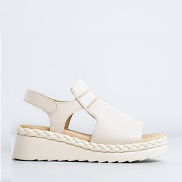 LE SANSA EMMELINE CREAM - Women Sandals - Collective Shoes 
