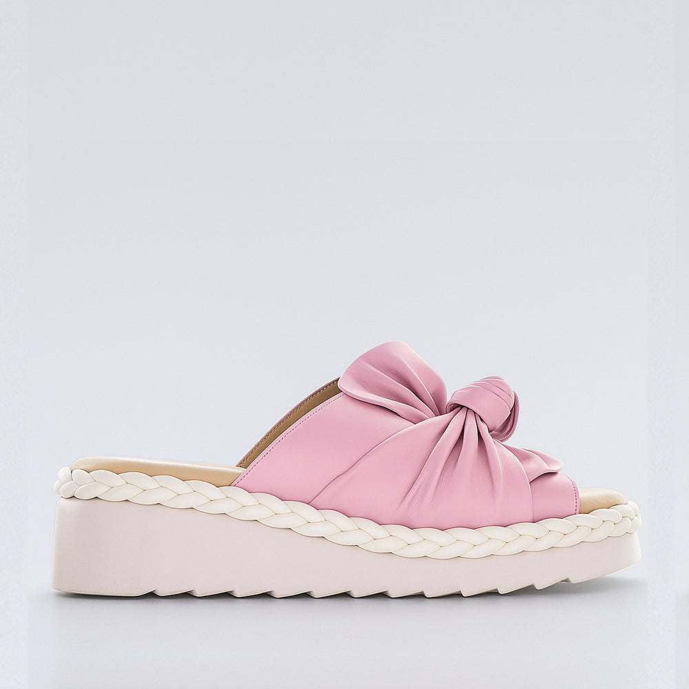 LE SANSA EUDORE BABY PINK - Women Slides - Collective Shoes 