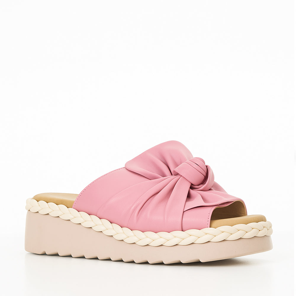 LE SANSA EUDORE BABY PINK - Women Slides - Collective Shoes 