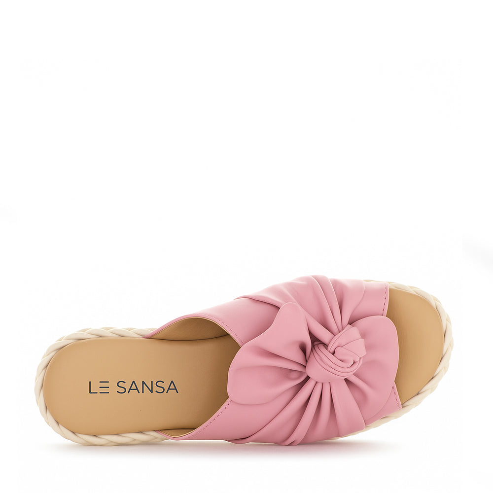 LE SANSA EUDORE BABY PINK - Women Slides - Collective Shoes 